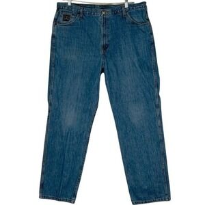 Cinch Mens Jeans MB90530002 Style 42x32 Blue Denim Straight Leg Cotton